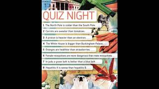 Quiz Night - English File Elementary - Unit 9