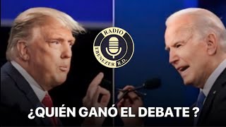 ¿Quién ganó el debate presidencial de USA? ¿Joe Biden o Donald Trump?