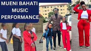 MUENI BAHATI PERFORMS HER DAD'S SONG IN SCHOOL | BAHATI VISITING MUENI IN SCHOOL