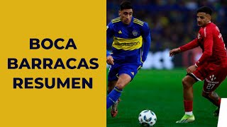 Boca no pudo y empató con Barracas #Boca 1-1 #Barracas | Resumen