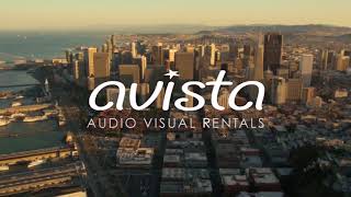 Avista Audio Visuals Rentals - serving the San Francisco Bay Area