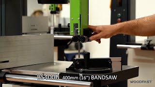 WOODFAST TV | BS400B 400mm 16" Bandsaw by Woodfast Machinery