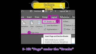 How to Insert Page Breaks in MS Word