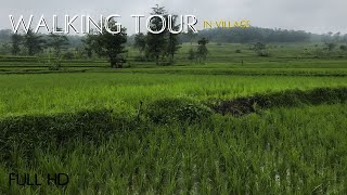 VIRTUAL WALKING TOUR THROUGH BEAUTIFUL VILLAGE - WEST JAVA, INDONESIA - VILLAGE WALK