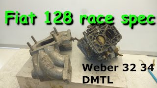 How to tune a Weber 32 DMTL carburettor for increased performance theory + practice. Fiat 128 rally