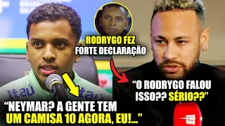 🚨EITA! Olha a declaração SURPREENDENTE DE RODRYGO DO REAL MADRID SOBRE NEYMAR NA SELEÇÃO BRASILEIRA