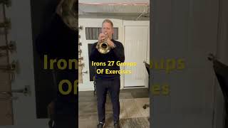 Irons Flexibility Exercises still my favorite 35 years later. #trumpet #lipslurs #trumpetplayer