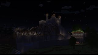 I'm giving a tour of my fortress in minecraft, part eight (The whole castle)