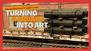 Turning Garbage Into Art: HO Scale Freight Load