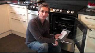 How to replace and fit an oven door seal