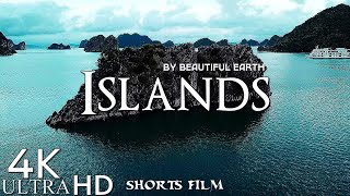 Very beautiful islands of the Eart. Relaxing short film.