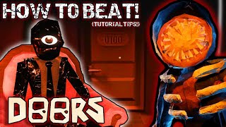 HOW TO Beat DOORS and UNLOCK MODIFIERS! (Roblox Tutorial Playthrough)