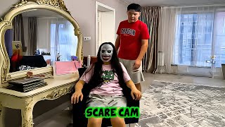 BEST SCARE CAM Priceless Reactions 2024😈#66 | Funny Videos TikTok🤣🤣 | CoCo Scare Cam |