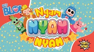 Nyam Nyam Nyam - Ajarkan anak makan lewat lagu | HEY BLO!