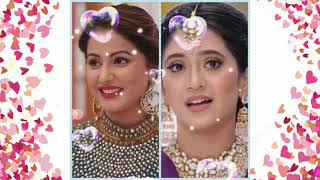 HINA KHAN (AKSHARA) VS SHIVANGI JOSHI (NAIRA) SAME POSES