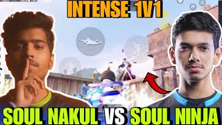 iQOOSouL NakuL vs Ninja 1v1 TDM Bettle 🔥😳