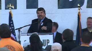 Richard Trumka  In Kentucky 03.07.06. "Stand Up Fight Back."