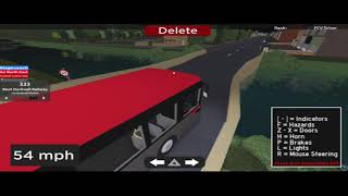 Hucknall and District Bus Simulator Gateshead Central Taxis Route 333 To Train Station S1 EP5