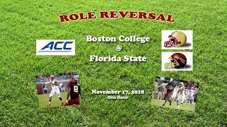 2018 Boston College @ Florida State One Hour