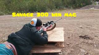 Savage 300 win Mag #hunting #outdoors