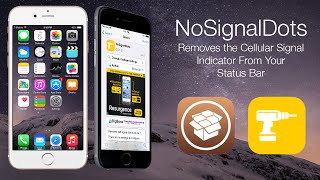 NoSignalDots: Removes the Cellular Signal Indicator From Your Status Bar