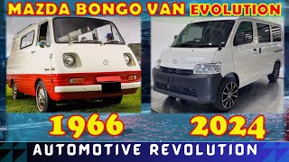 Mazda bongo van evolution (1966-2024) | automotive revolution