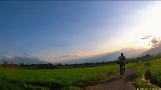 Tragedi JERUK satu kresek 😅 Bersepeda Menjelajahi Desa dan Perkebunan part 3