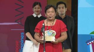 Zosima "Maming" Acuram is Choose Philippines Best Pinoy Advocate