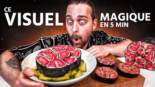 MOSAÏQUE DE TATAKI DE BOEUF COMMENT ON FAIT ?! 🥩