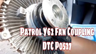 NISSAN PATROL Y62 P0527 COOLING FAN SPEED SENSOR | PATROL Y62 CLUTCH COUPLING | NISSAN Y62