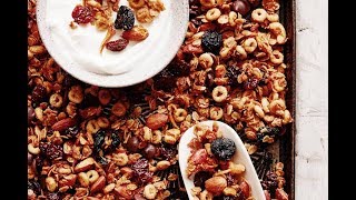 Gluten Free Coconut Cherry Granola