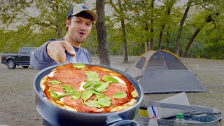 Campfire Pizza near a Hidden Gem in Texas