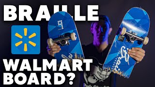 Braille Walmart Skateboard - Does it suck? | Product Review