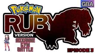 Roxanne Gym Battle | Pokemon Ruby Playthrough (EP3)