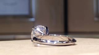 3.00 Carat Forever One Ring in 14K White Gold