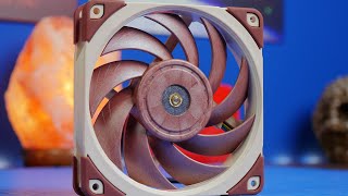 ASMR unboxing Noctua NF-A12x25 fans with install goodness