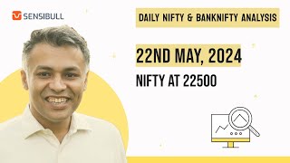 NIFTY and BANKNIFTY Analysis for tomorrow 22 May