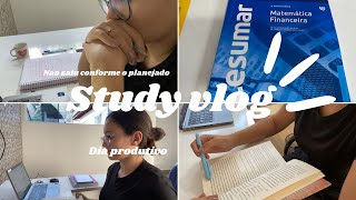 Study vlog | rotina de estudos para faculdade EAD