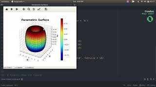 Plotting parametric surfaces in Python