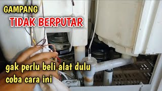 SOLUSI GAMPANG MEMPERBAIKI MESIN CUCI TIDAK BERPUTAR