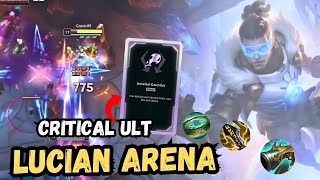 Lucian Arena One-Shot Crit Ult with Jeweled Gauntlet League of Legends  -No Commentary-