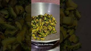 Ucche Begun Bhaja (Bitter gourd & Brinjal Fry) #viral #shorts #short #youtubeshorts #trending