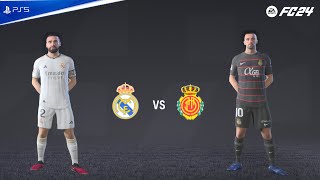 FC 24 - Real Madrid vs RCD Mllorca | Laliga 23/24 Season Full Match Gameplay PS5™