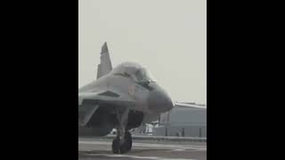 Indian Navy Pilots Demonstrated Landing On Aircraft Carrier #shorts #short #youtubeshorts