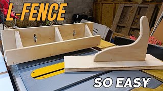 Ingenious L-FENCE Jig for Perfect Woodworking Cuts!