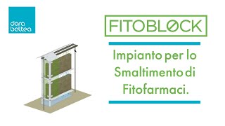 FITOBLOCK® Impianto per lo smaltimento di Fitofarmaci