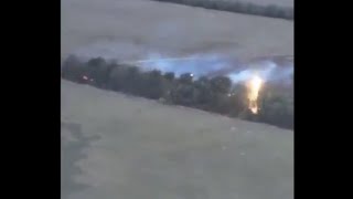 Ukraine's New Thermite Drone Used in Zaporizhia -- Sprays Russian Positions with Thermite!