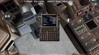 [FSX] PMDG 777-300ER | Dublin (EIDW) to Boston (KBOS) Part 1