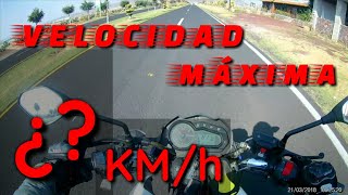 Máxima velocidad 170z || Top Speed || Italika 170z ||