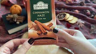 Ahmad Tea USA: Fall Teas Collection - Cinnamon Haze